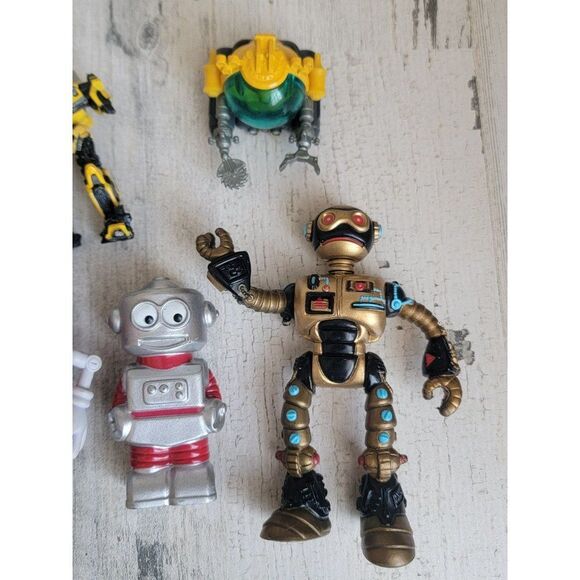 Robot variety toy set bumblebee Villan hero sub weapon silver - Picture 3 of 9